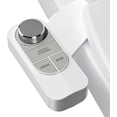 thumbnail image 1 of SAMODRA Non-Electric Bidet - Self Cleaning Dual Nozzle (Frontal and Rear Wash) Fresh Water Bidet Toilet Seat Attachment with Independent Adjustable Water Pressure, 1 of 7
