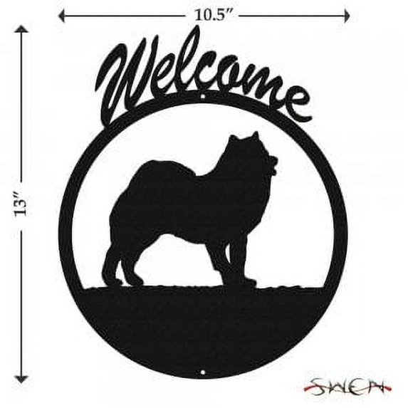 SAMOYED Welcome Sign