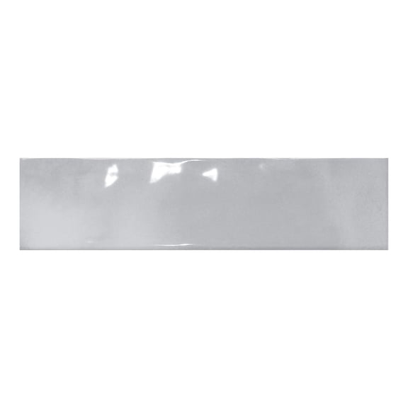 SAMPLE-Austin 3-in x 12-in Subway Marble Look Glossy Ceramic Wall Tile