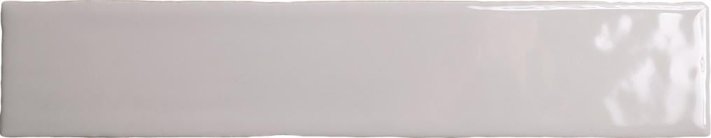 Dreamy Gray Glossy Ceramic Subway Wall Tile Sample
