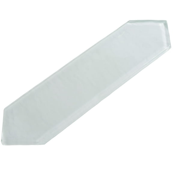 SAMPLE-Ergo Moon Blue 3-in. x 11-in. Picket Polished Glass Floor and Wall Tile