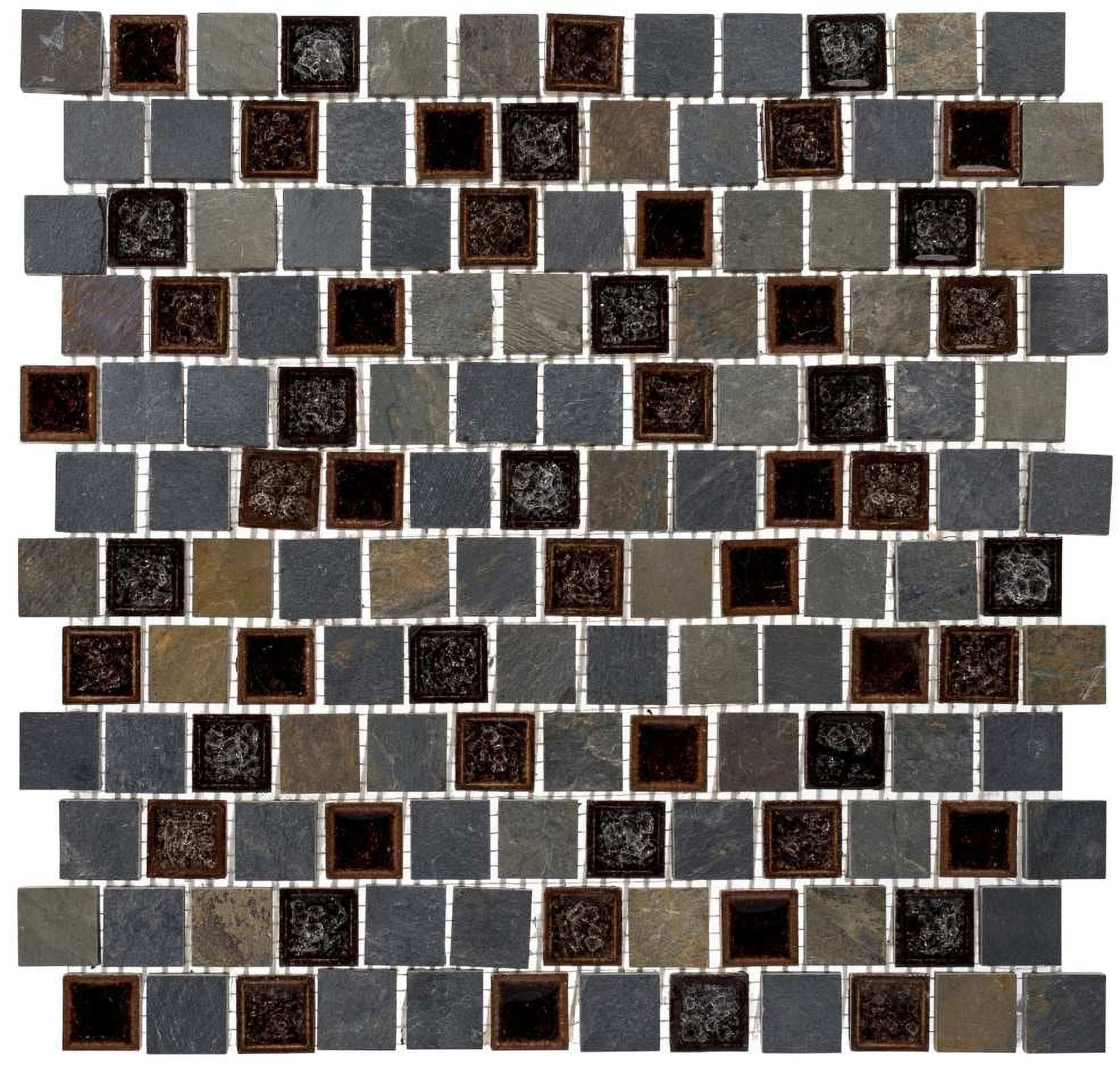 SAMPLE-Exploration Israel Masada 1-in. Natural Stone Mosaic Tile