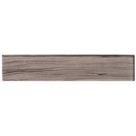 SAMPLE-Gudov 3" x 14" Glass Wood Look Subway Tile