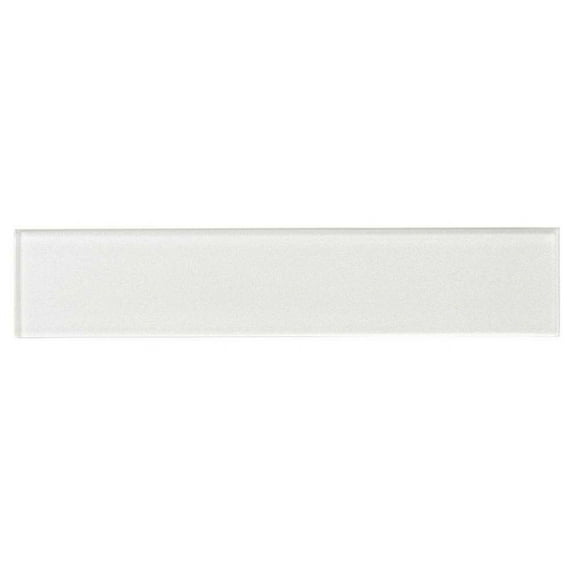 SAMPLE-Kweit 3" x 14" Glass Metal Look Subway Tile