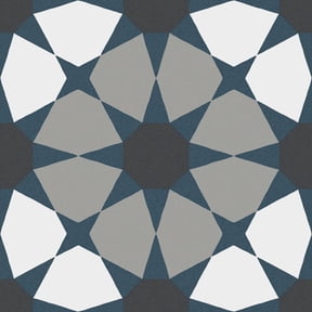 SAMPLE-Monbleu Quellion 8-in. Patterned Look Matte Porcelain Floor & Wall Tile