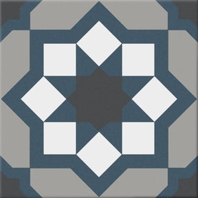 SAMPLE-Monbleu Vanoje 8-in. Patterned Look Matte Porcelain Floor & Wall Tile