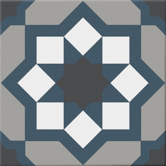 SAMPLE-Monbleu Vanoje 8-in. Patterned Look Matte Porcelain Floor & Wall Tile