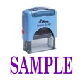 thumbnail image 1 of SAMPLE Self Inking Rubber Stamp Office Stationary Custom Shiny Stamp, 1 of 1