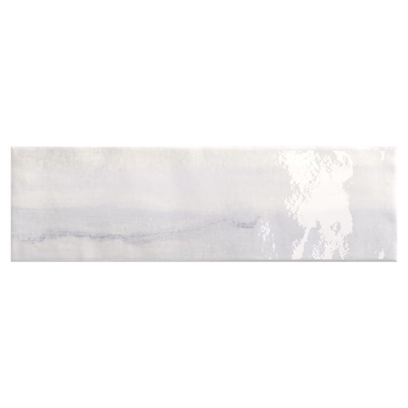 SAMPLE-Splendor 3-in x 10-in Porcelain Glossy Iridescant Subway Tile