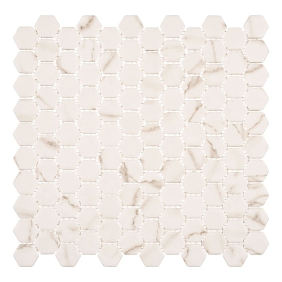 SAMPLE-Alva Bierno White 3-in. x 12-in. Subway Glossy Ceramic Wall Tile