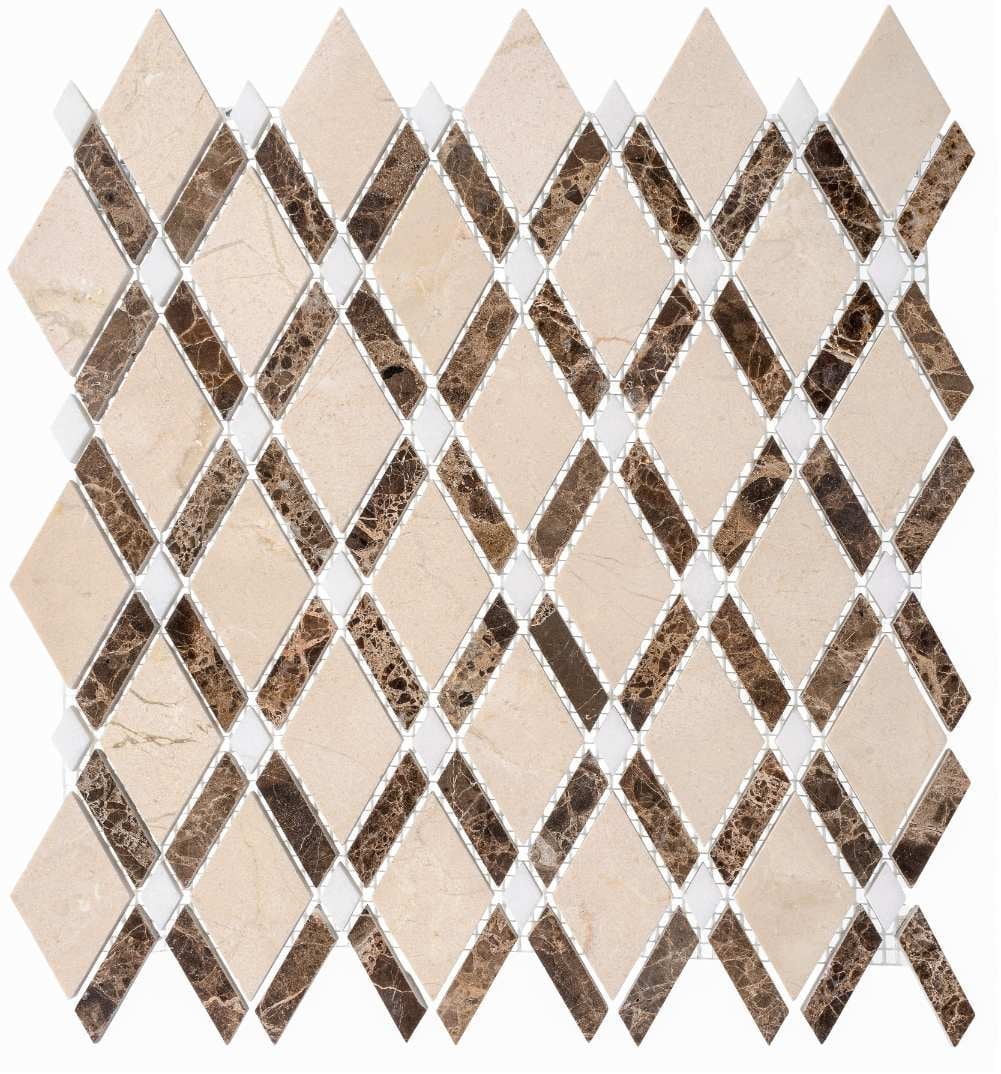 SAMPLE-Victory 2" W x 3" L Novelty Mosaic Wall & Floor Tile