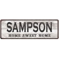 thumbnail image 1 of SAMPSON Home Sweet Home Country Look Gift 6x18 Metal Sig 206180045800, 1 of 1
