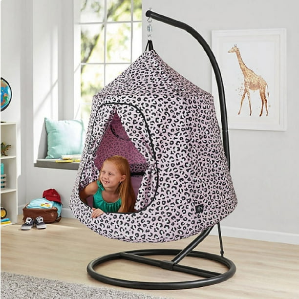 Hanging Pod Chair for Hotel Patio SAMS-LEOPADEC Leopard
