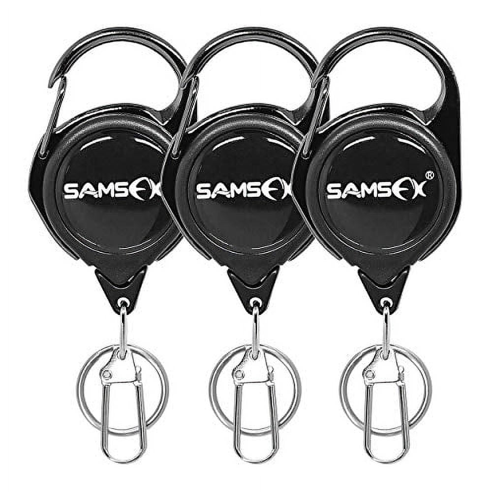 SAMSFX Fly Fishing Zinger Retractor for Anglers Vest Pack Tool Gear