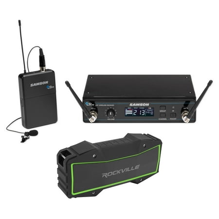 SAMSON Concert 99 Presentation Lavalier Microphone K-Band+Free Bluetooth Speaker