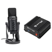 SAMSON G-Track Pro Studio USB Condenser Microphone Mic+Phantom Power Supply