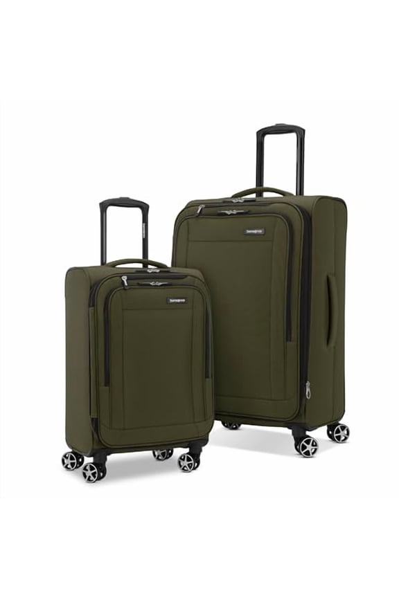 SAIRE LTE SOFTIDE EXPANDABLE LUGGAGE CARRY-ON/MEDIUM-OLIVE GREEN