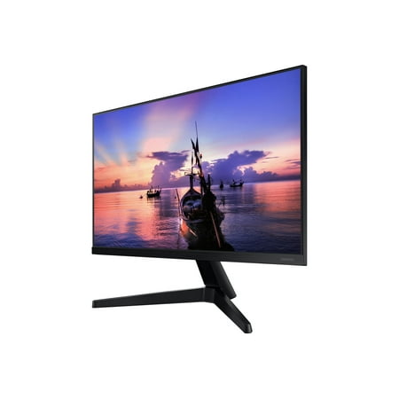 Samsung - 24" T350 Series IPS FHD, AMD FreeSync Monitor (VESA, HDMI, VGA) - Dark Blue Gray