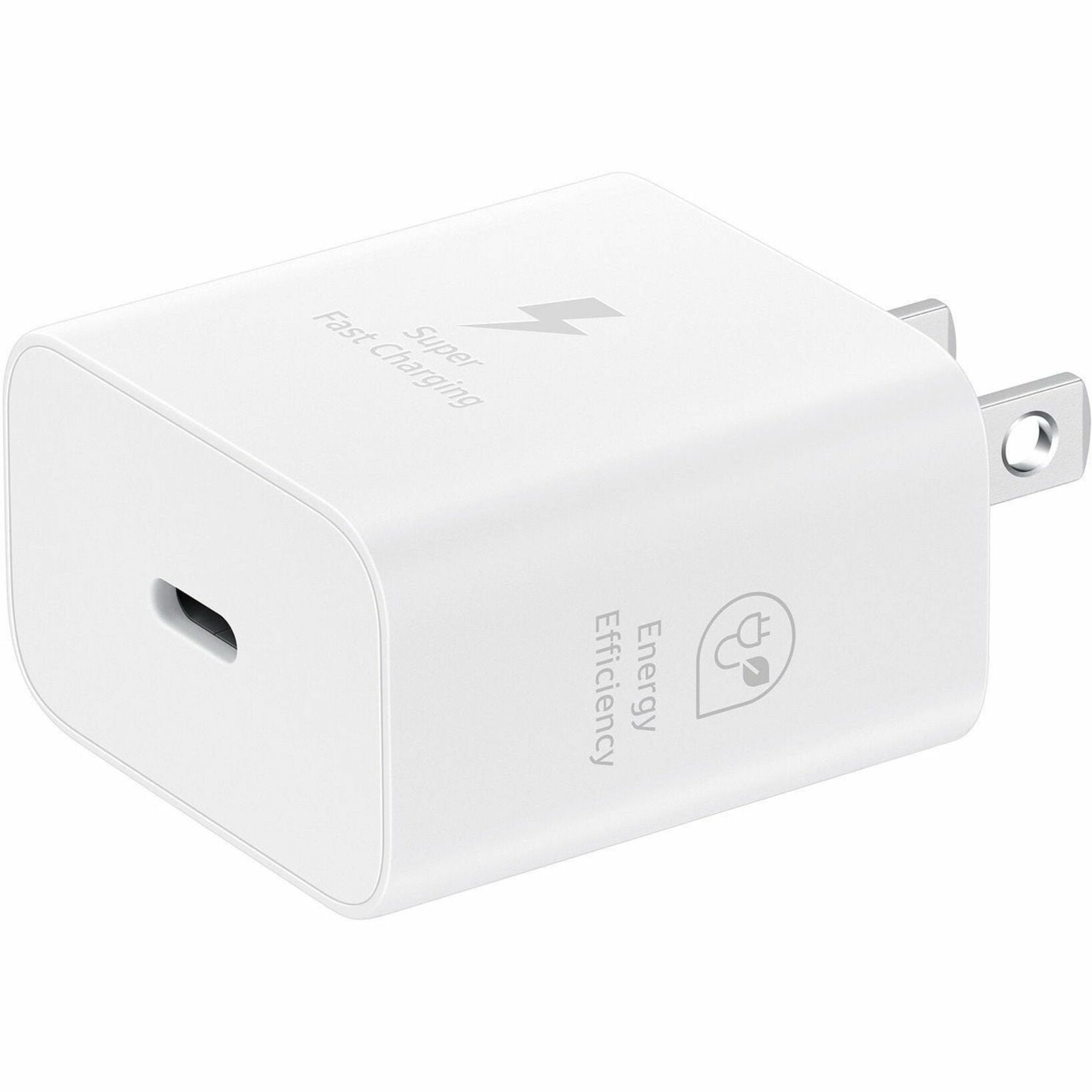 Samsung 25W PD Power Adapter with USB C Cable, White (ep-t2510xwegus)