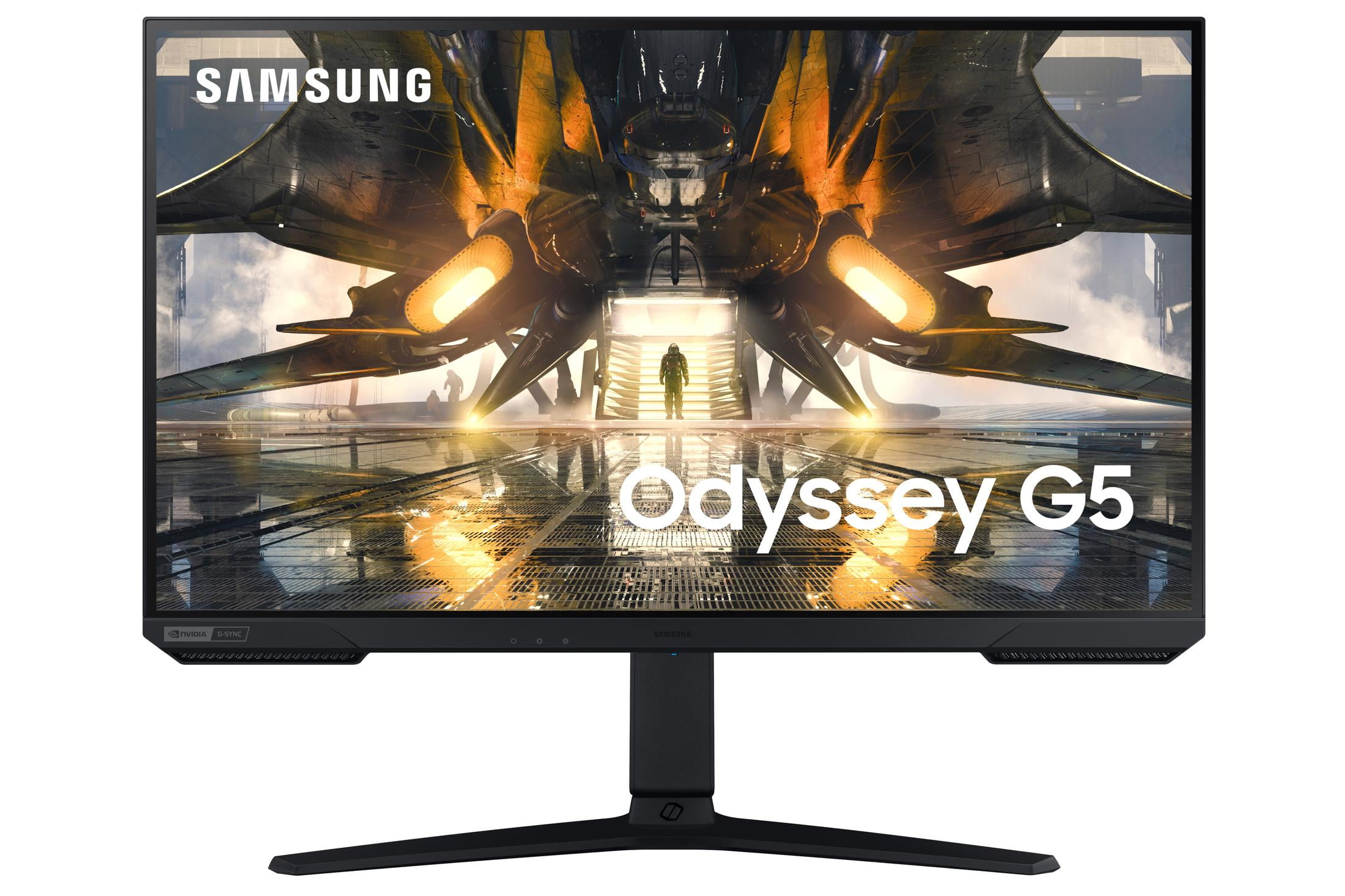 SAMSUNG 27" Class Odyssey G52A QHD IPS 165Hz 1ms G-Sync Compatible HDR400 Gaming Monitor - LS27AG520PNXZA