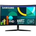 thumbnail image 1 of SAMSUNG Essential S3 27" FHD 100Hz 1800R Curved VA Monitor, 1 of 10