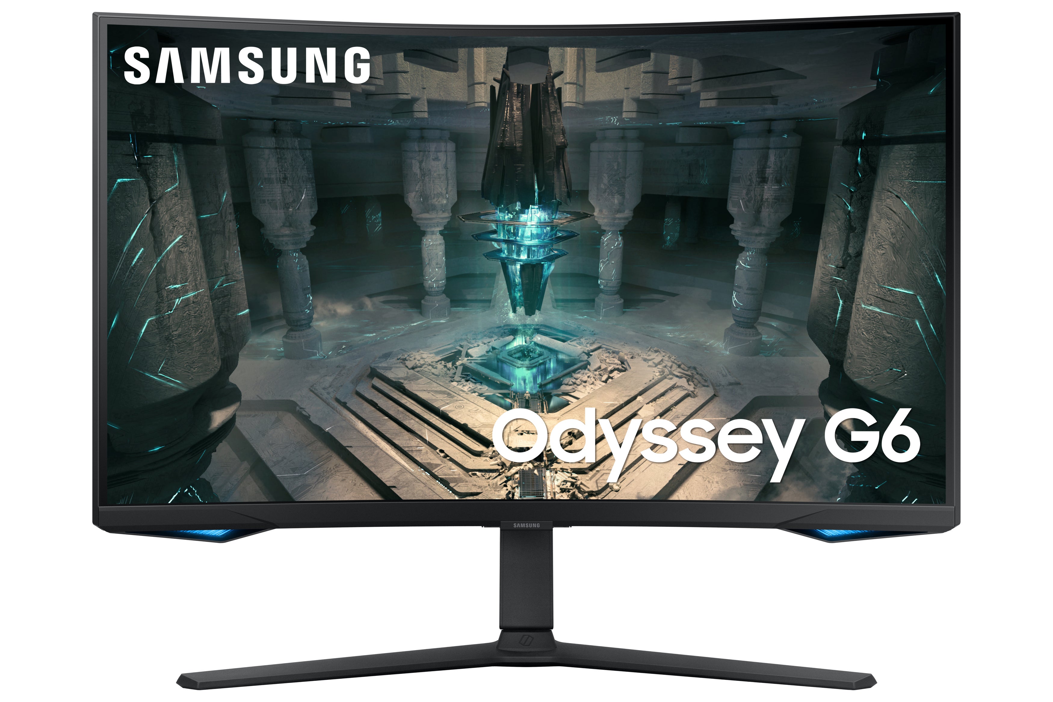 SAMSUNG 27" Odyssey G65B QHD 240Hz 1ms(GTG) 1000R Curved Gaming Monitor - LS27BG650ENXGO - image 1 of 7