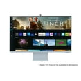 thumbnail image 1 of SAMSUNG 32" Class M80B 4K UHD Smart Monitor with Streaming TV and SlimFit Camera Included - Daylight Blue, 1 of 22