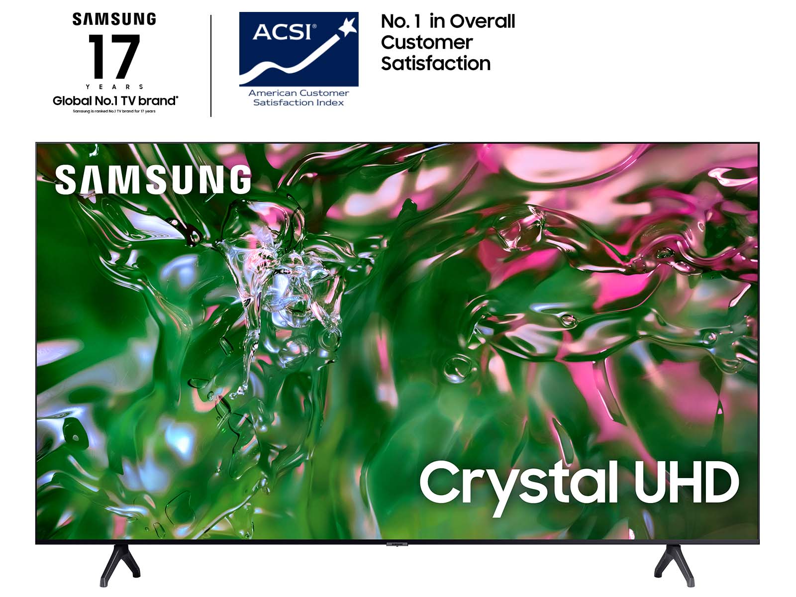 SAMSUNG 43" Class TU690T Crystal UHD 4K Smart TV powered by Tizen UN43TU690TFXZA - image 1 of 14