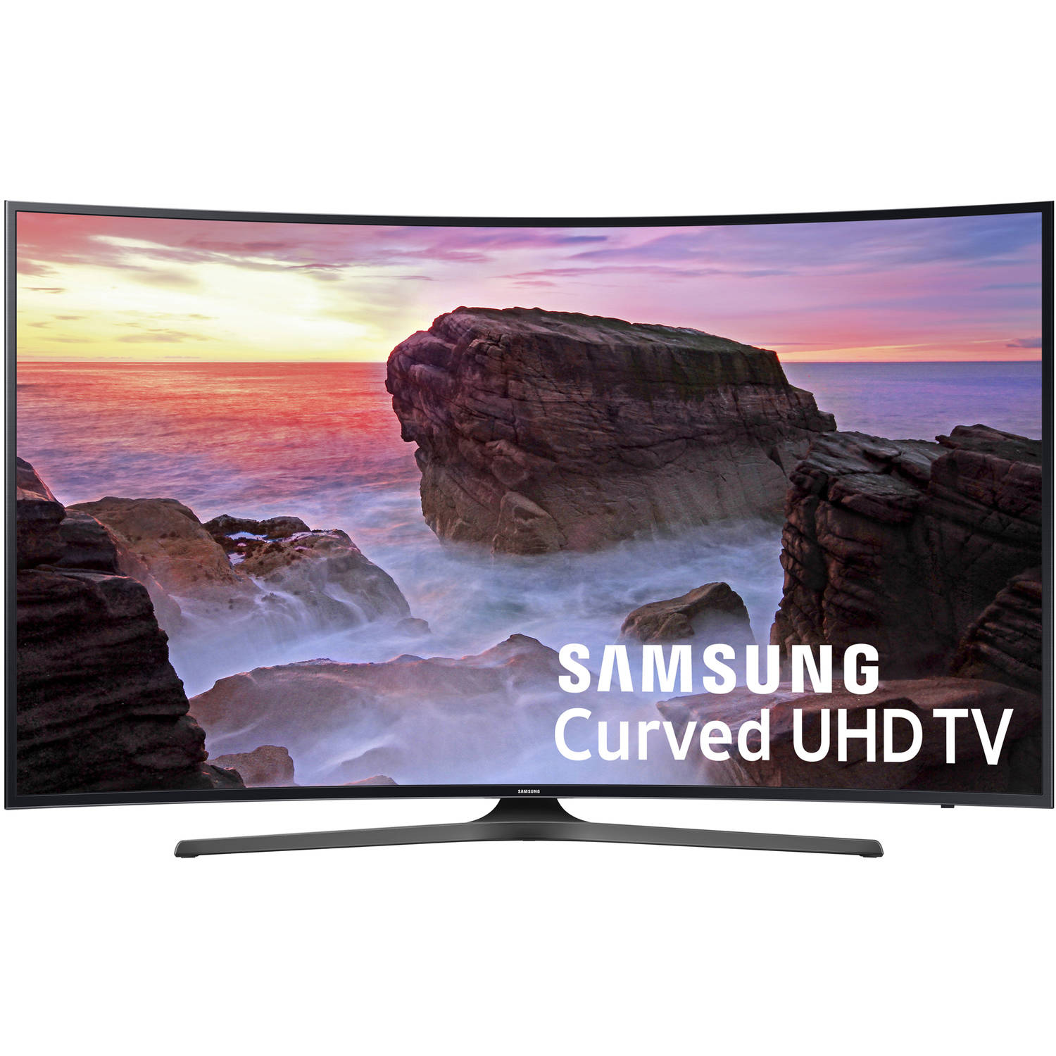 SAMSUNG 49" Class Curved 4K (2160P) Ultra HD Smart LED TV (UN49MU6500FXZA) - image 1 of 7