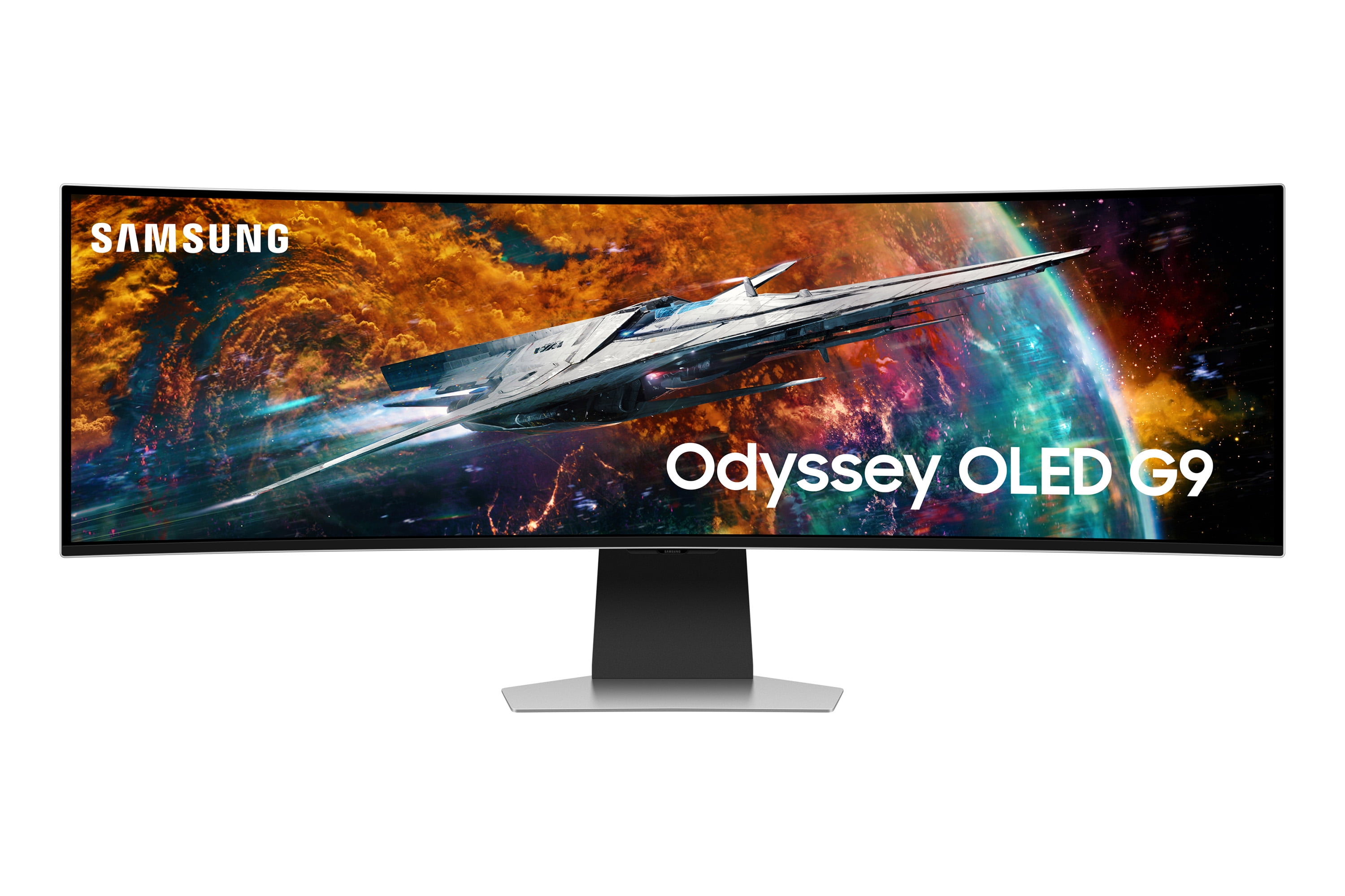 Ecran PC Gamer Incurvé - SAMSUNG - ODYSSEY NEO - G9 G95NA S49AG950NP - 49''  QLED QHD - VA - 1 ms - 240Hz - HDMI / DP - FreeSync Pro - Cdiscount  Informatique