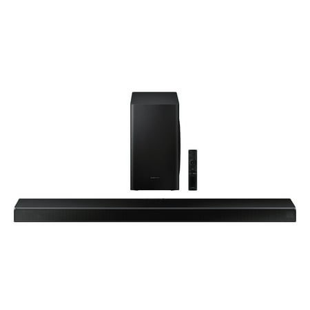 Samsung - 5.1-Channel Soundbar with Wireless Subwoofer and Acoustic Beam - Black