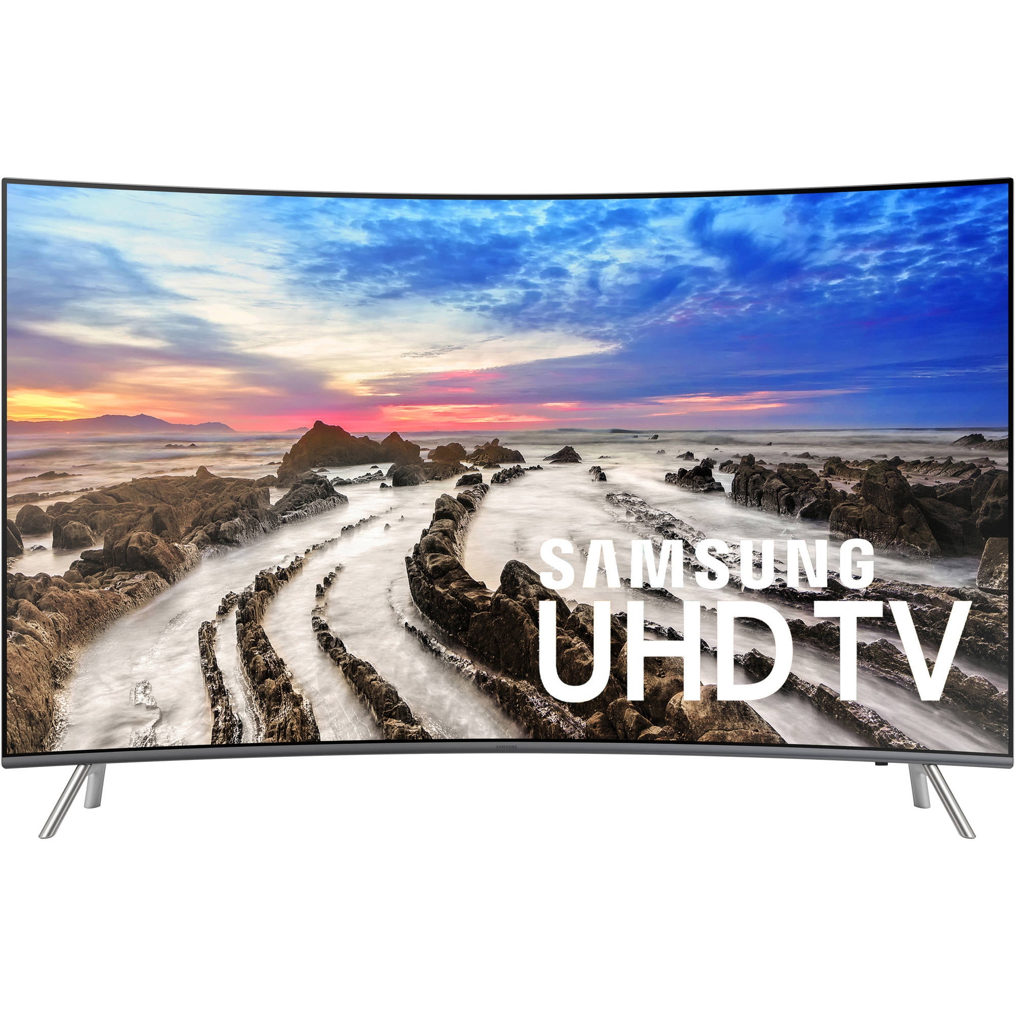 『2年保証』 SAMSUNG-55-Class-Curved-4K- テレビ