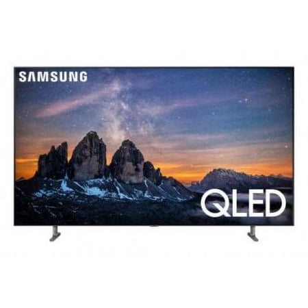 SAMSUNG QN55Q80RAFXZA Flat 55-Inch QLED 4K Q80 Series Ultra HD Smart TV with HDR and Alexa Compatibility (2019 Model)