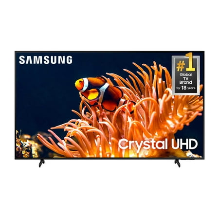 SAMSUNG 65” Class DU8000B Crystal UHD 4K Smart TV UN65DU8000BXZA 2024