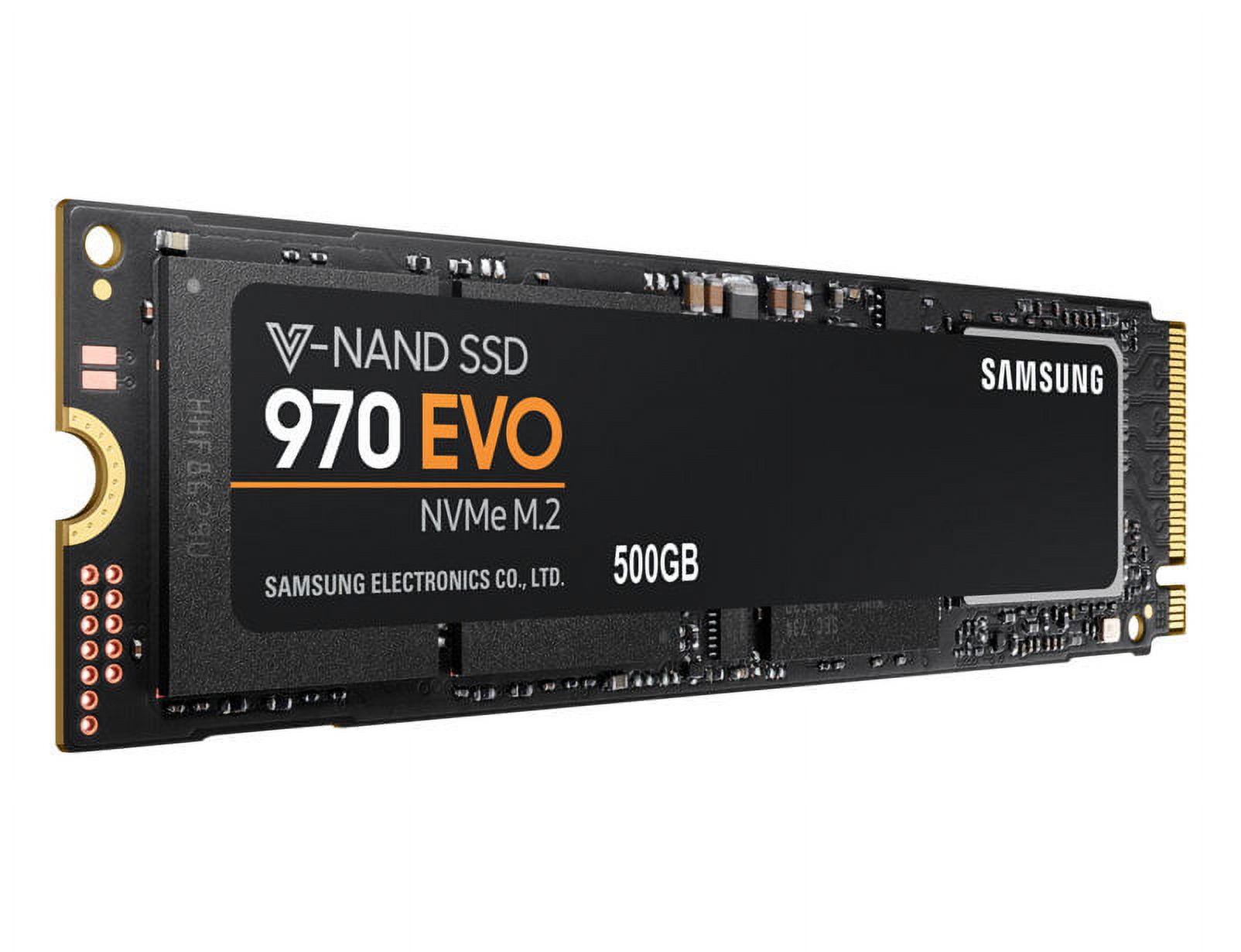 SAMSUNG 970 EVO Series - 500GB PCIe NVMe - M.2 Internal SSD - MZ-V7E500BW - image 1 of 4