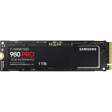 Samsung - 980 PRO 1TB Internal Gaming SSD PCIe Gen 4 x4 NVMe
