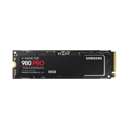 Samsung - 980 PRO 500GB PCIe Gen 4 x4 NVMe Gaming Internal Solid State Drive
