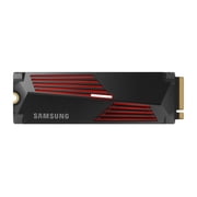 Samsung 990 PRO with Heatsink PCIe 4.0 NVMe SSD 4TB, Black