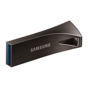 Samsung Bar Plus 256GB - 400MB/S Usb 3.1 Flash Drive Titan Gray (Muf-256BE4/AM), 1 Pack