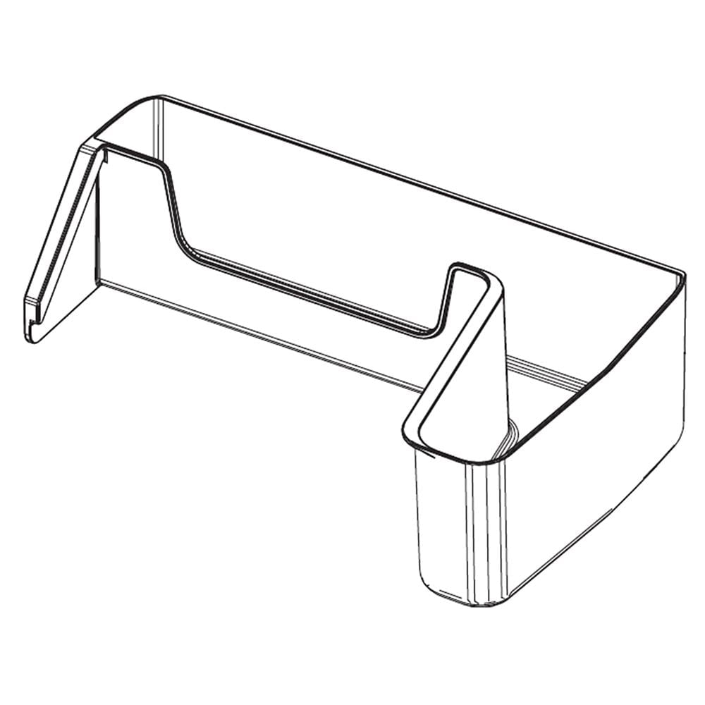 SAMSUNG DA97-20986A ASSY GUARD-REF MIDDLE DOOR BIN MODULE;RF - GENUINE OEM PART