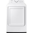 thumbnail image 1 of SAMSUNG DVE41A3000W 7.2 cu. ft. Electric Dryer with Sensor Dry and 8 Drying Cycles in White, 1 of 4