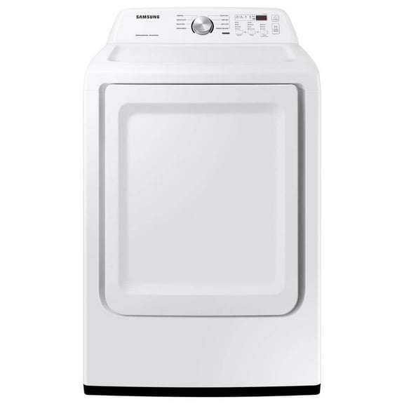 SAMSUNG DVE45T3200W/A3 7.2 CUFT ELECTRIC DRYER WITH DELICATE CYCLE - WHITE