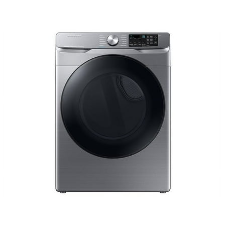 SAMSUNG DVG45B6300P 7.5 cu. ft. Smart Gas Dryer with Steam Sanitize+ in Platinum