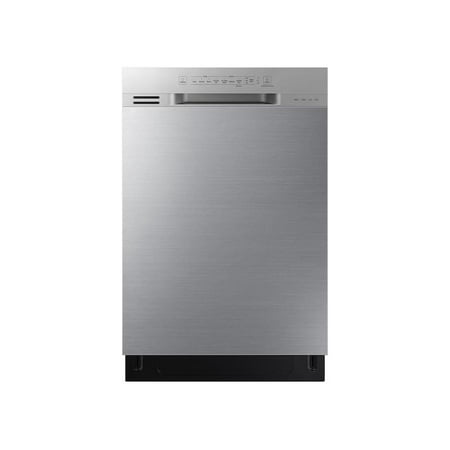 SAMSUNG DW80N3030US Front Control 51 dBA Dishwasher with Hybrid Interior in Stainless Steel