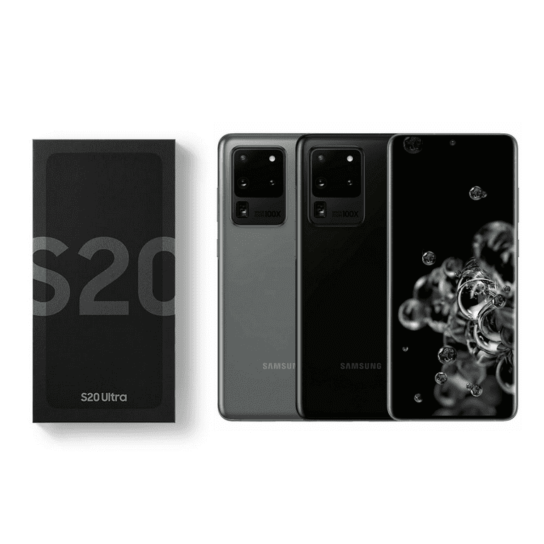 SAMSUNG Fully Unlocked Galaxy S20 Ultra 5G 128GB SM-G988U (Retail