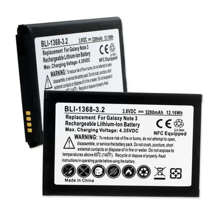 SAMSUNG GALAXY NOTE 3 N9000 3.8V 3.2Ah LI-ION NFC BATTERY Cellular Battery