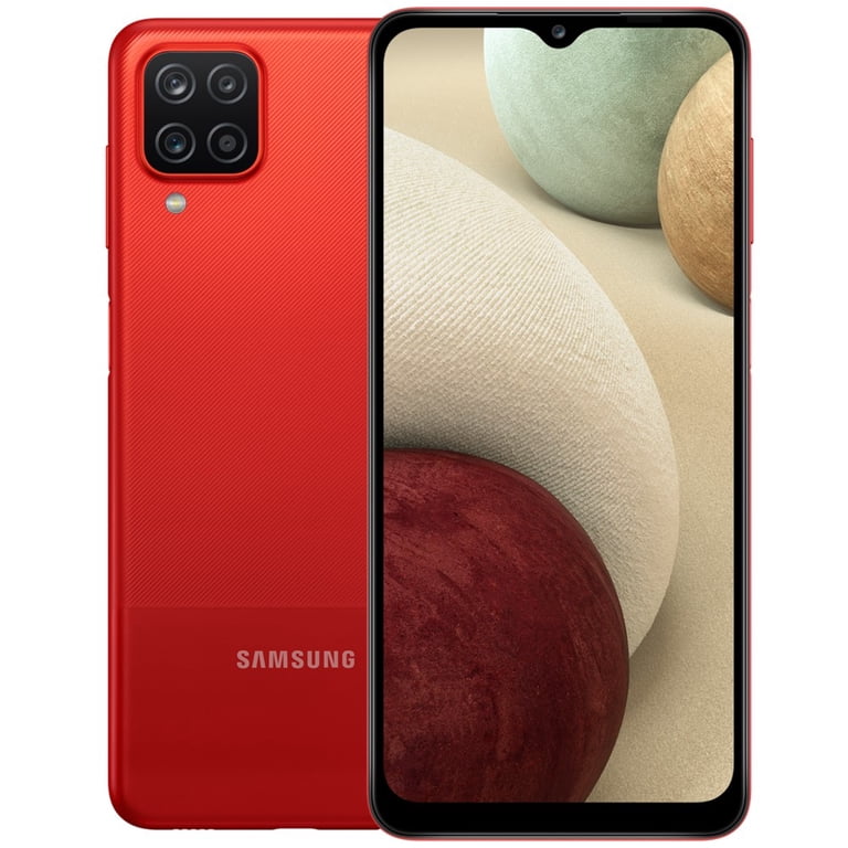 Samsung Galaxy 本体 レッド SAMSUNG Galaxy A12 (64GB + 64GB SD) 6.5