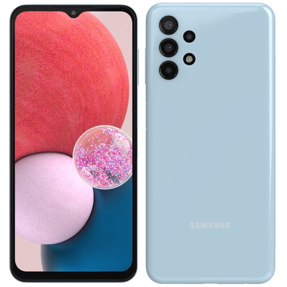 Restored SAMSUNG Galaxy A13 (32GB, 3GB) 6.6" GSM Unlocked US + Global 4G LTE A135M/DS (Refurbished)
