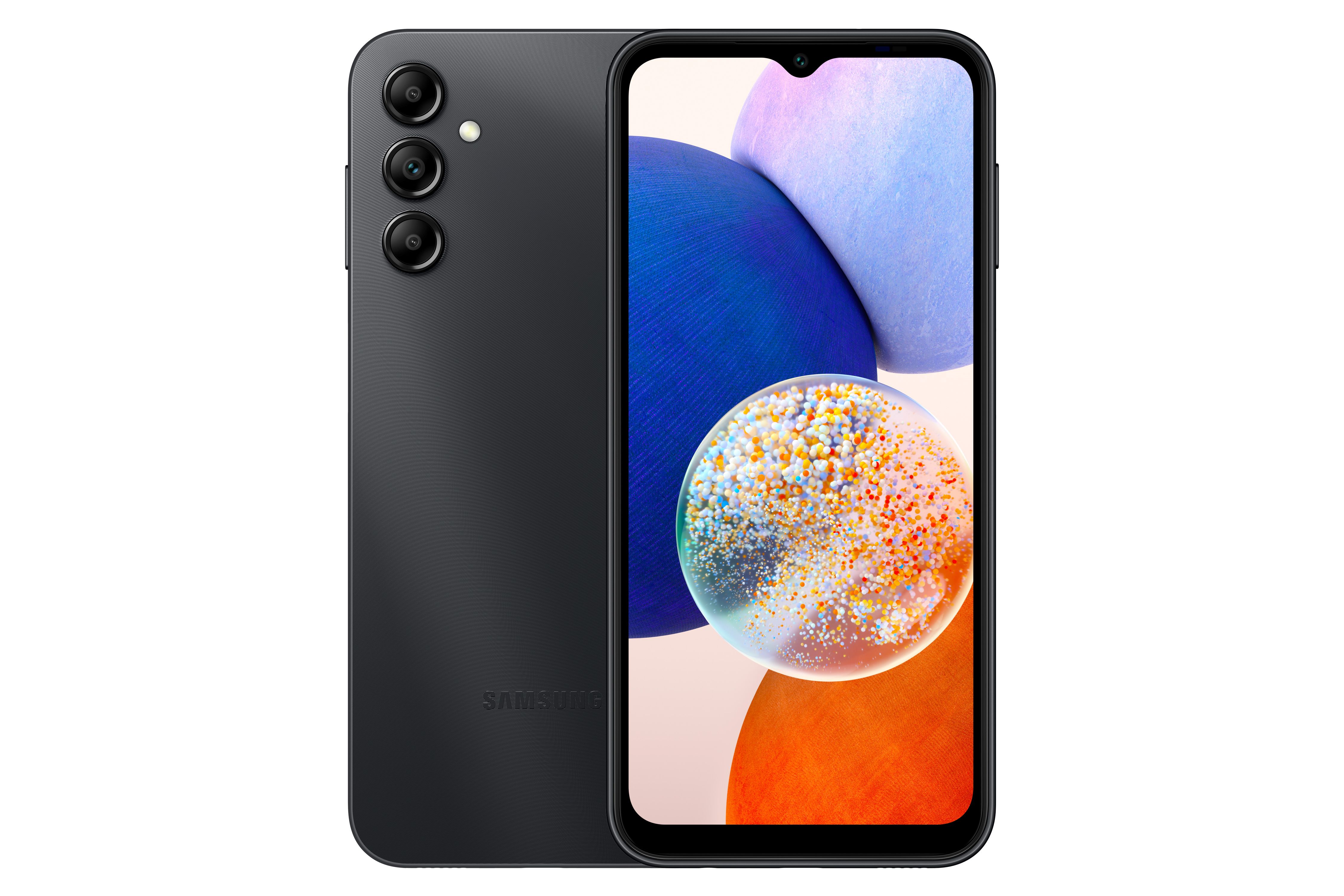 Samsung Galaxy A14 5G A Series Cell Phone, Factory Unlocked Android Smartphone, 64GB w/Expandable Storage, Long Battery Life, 13MP Camera, 6.6" Infinite Display Screen, US Version, 2023, Black