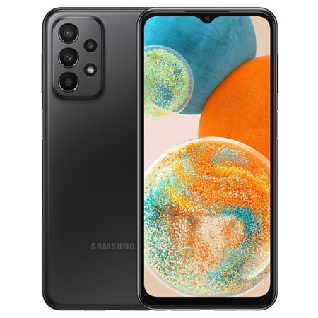 Restored SAMSUNG Galaxy A23 5G (64GB, 4GB) 6.6" GSM Unlocked, US 5G, Global 4G LTE A236U1 (Refurbished)
